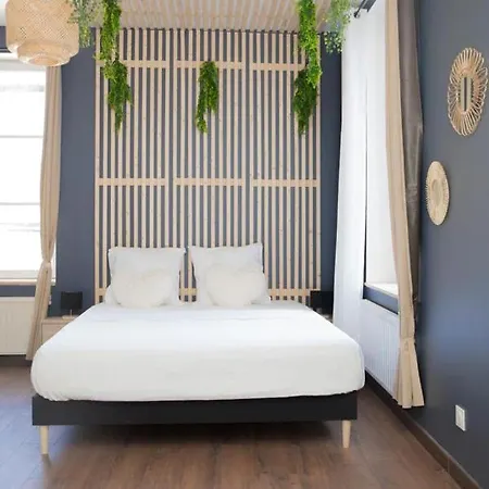 Evasion Tropicale - Avec Spa, Cosy Et Renove Au Coeur De - 2 Pers Apartment Soissons